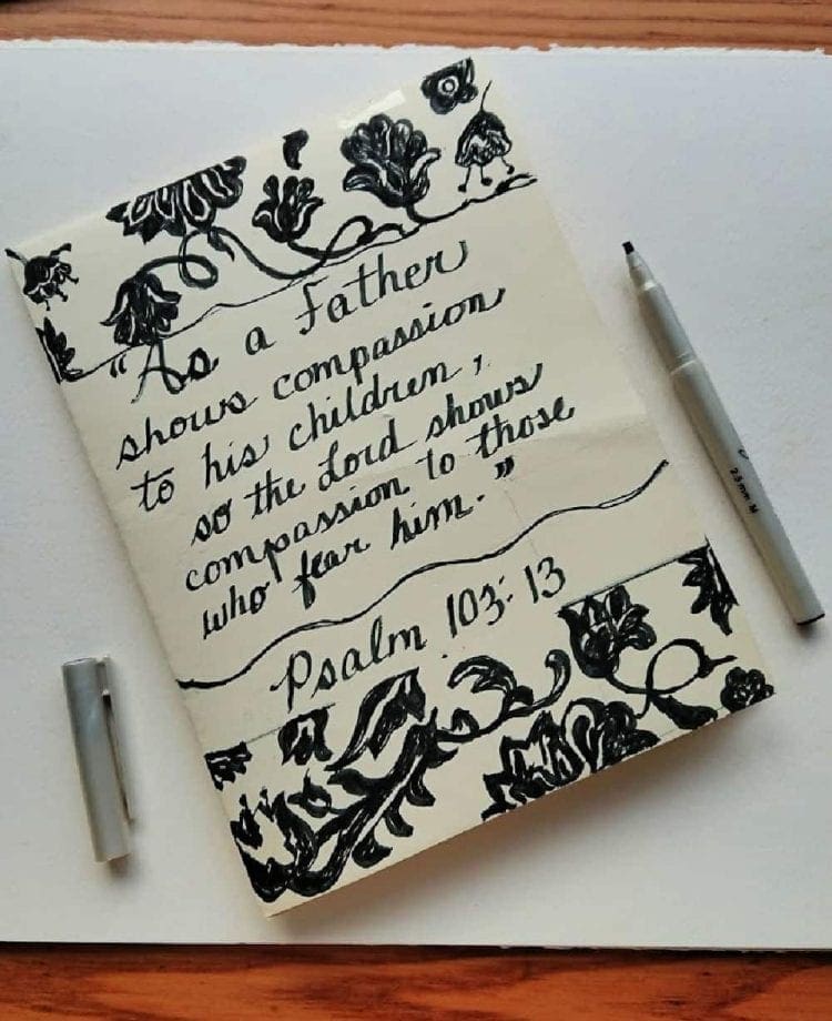 as a father shows compassion