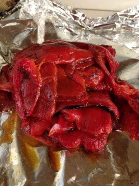 recipe for roasted red peppers