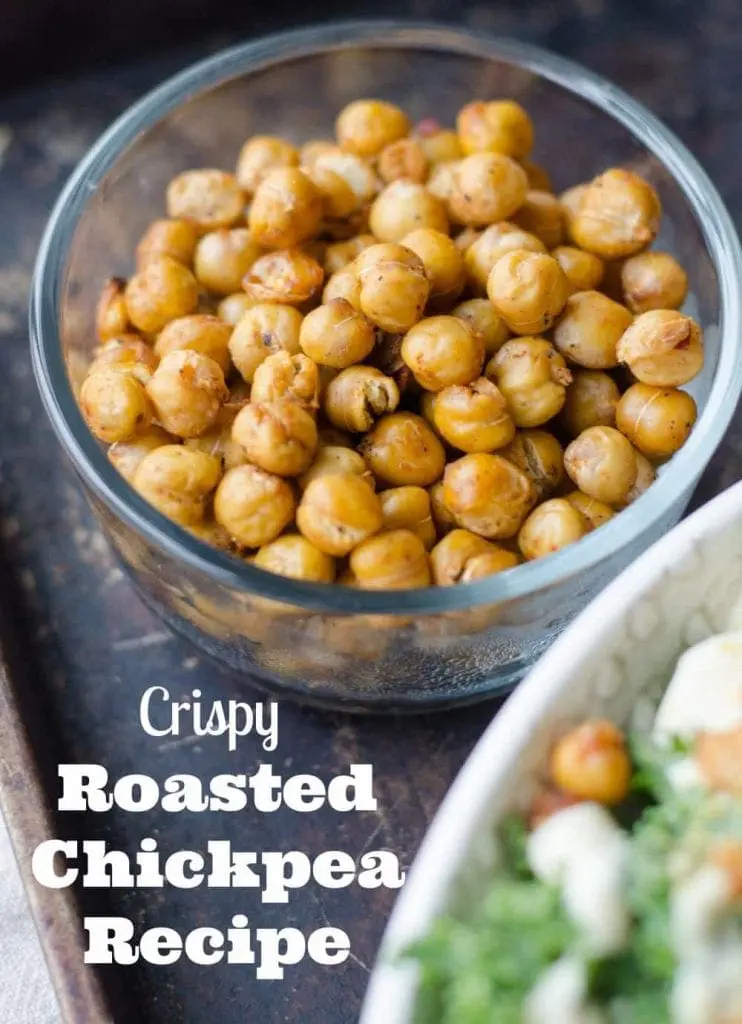 crispy roasted chickpeas recipe