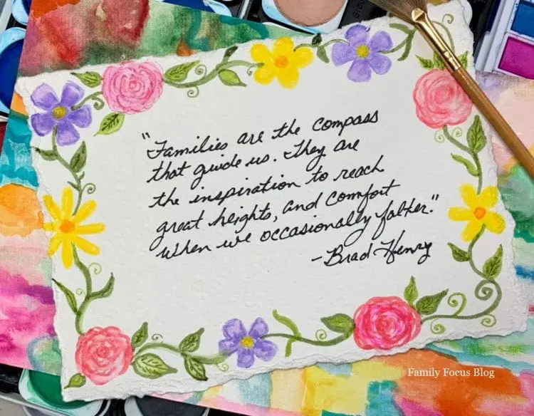 families are the compass