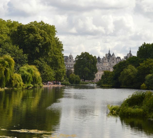 View from St James's Park