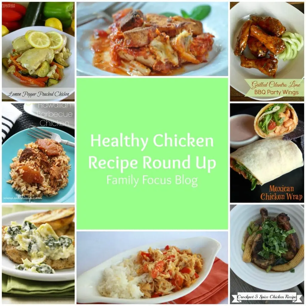 Healthy Chicken Recipe Round Up