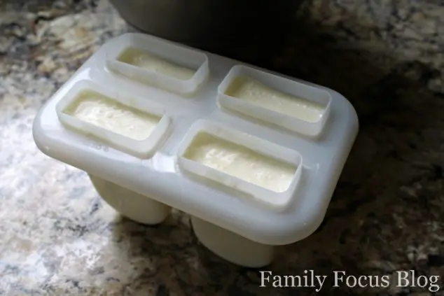 Homemade Orange Creamsicles