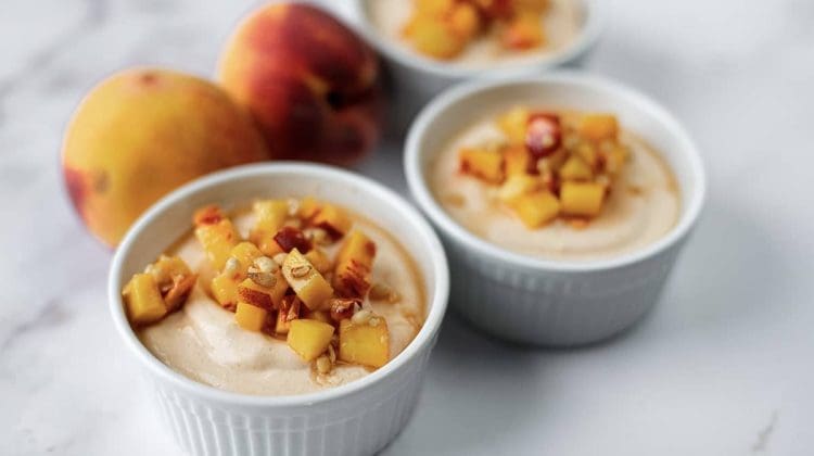 peach mousse
