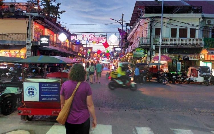 Pub Street Siem Reap Cambodia