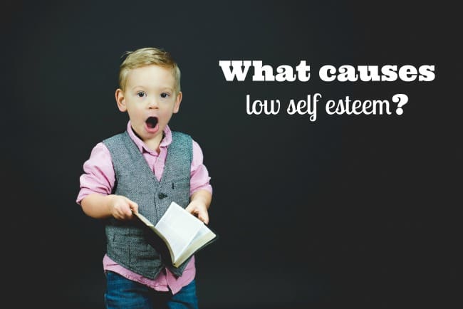 what causes a low self esteem