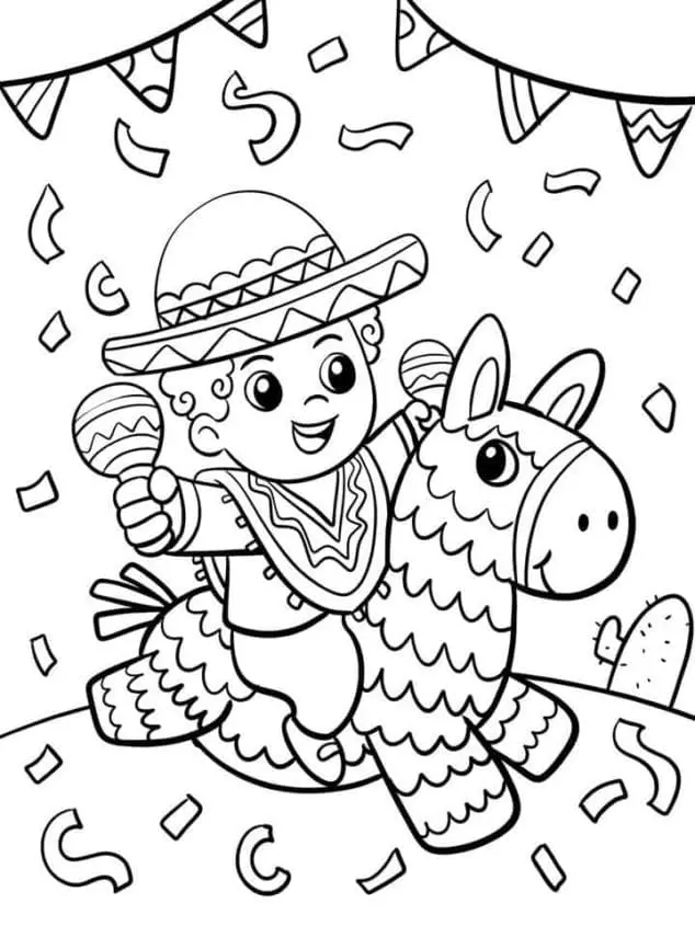 Cinco de Mayo Coloring Pages
