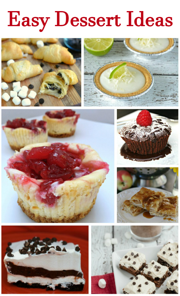 Quick Easy Recipes For Dessert