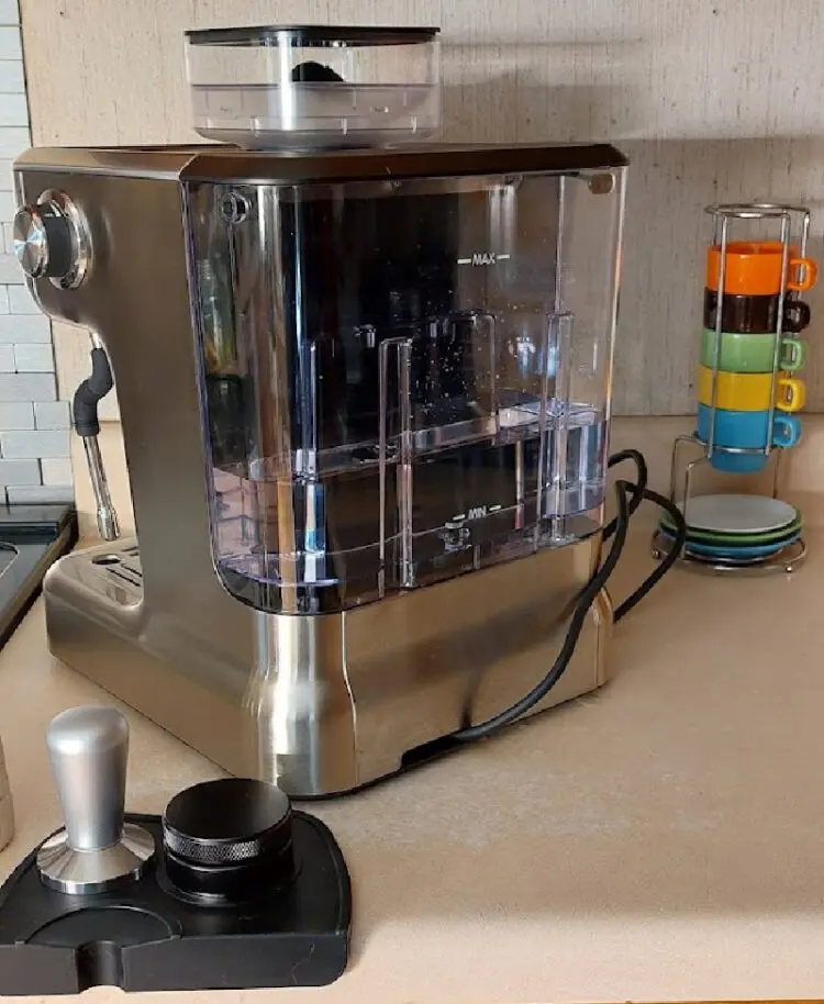 espresso machine water tank