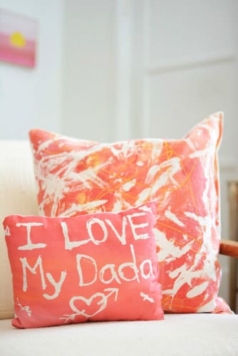 diy father's day pillow