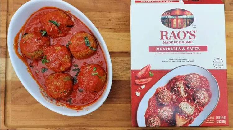 frozen meatballs