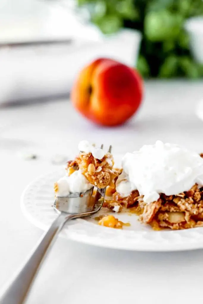 Easy Peach Crisp