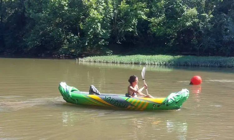 inflatable tandem kayak