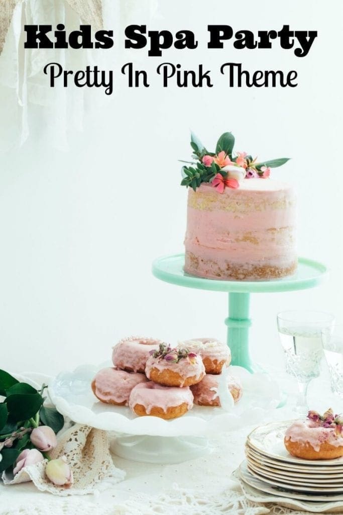kids spa party