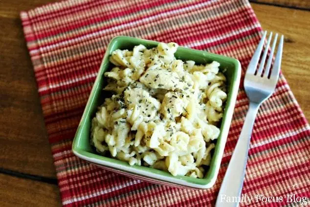 Gluten Free Lemon Pepper Chicken Pasta