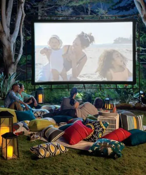 movie night summer party ideas