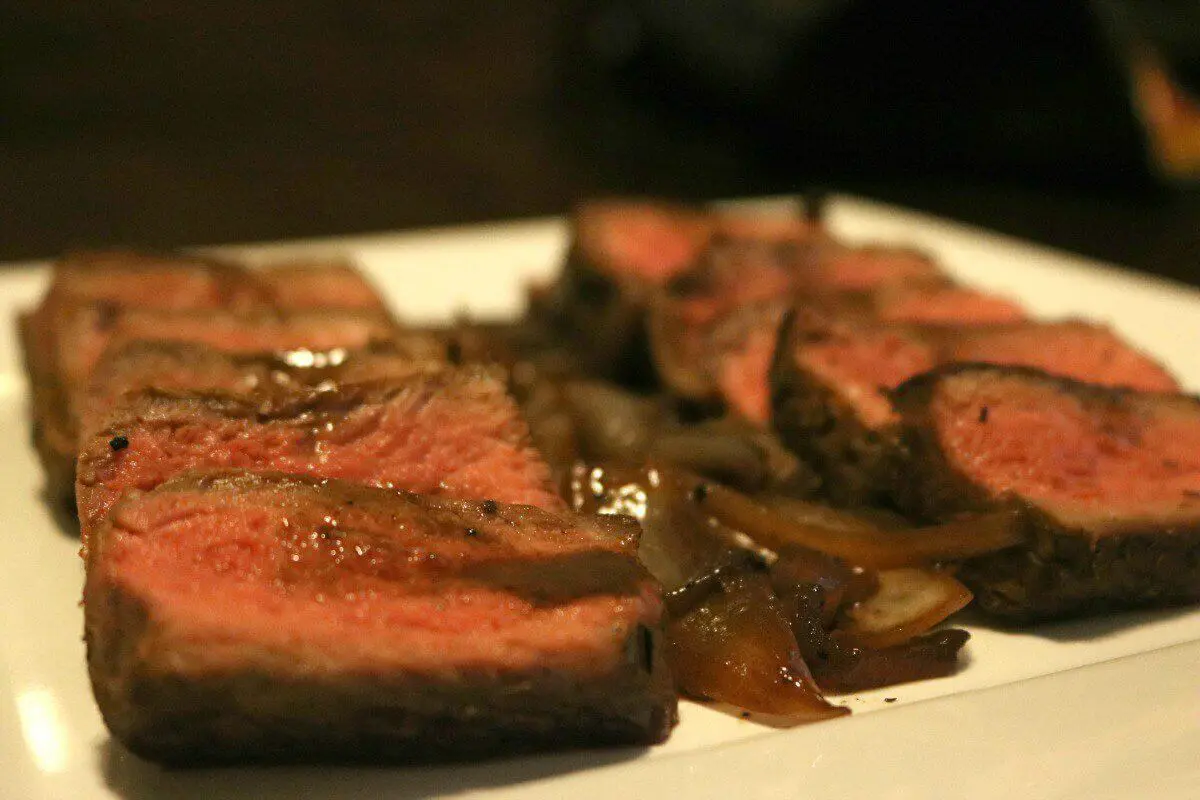 new york strip steak pan seared