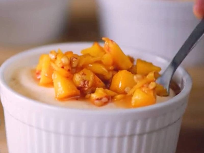 peach mousse recipe