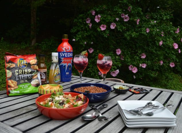 summer entertaining menu